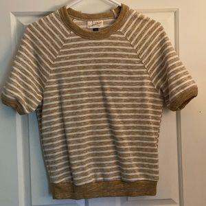 Womens short sleeve sweatshirt